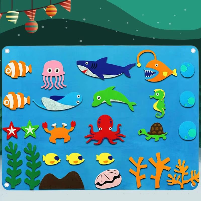 Farm Animals Felt Storyboard