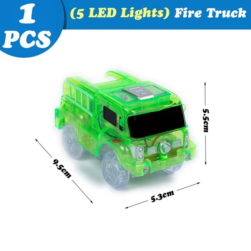 LED Glowing Race Track Set