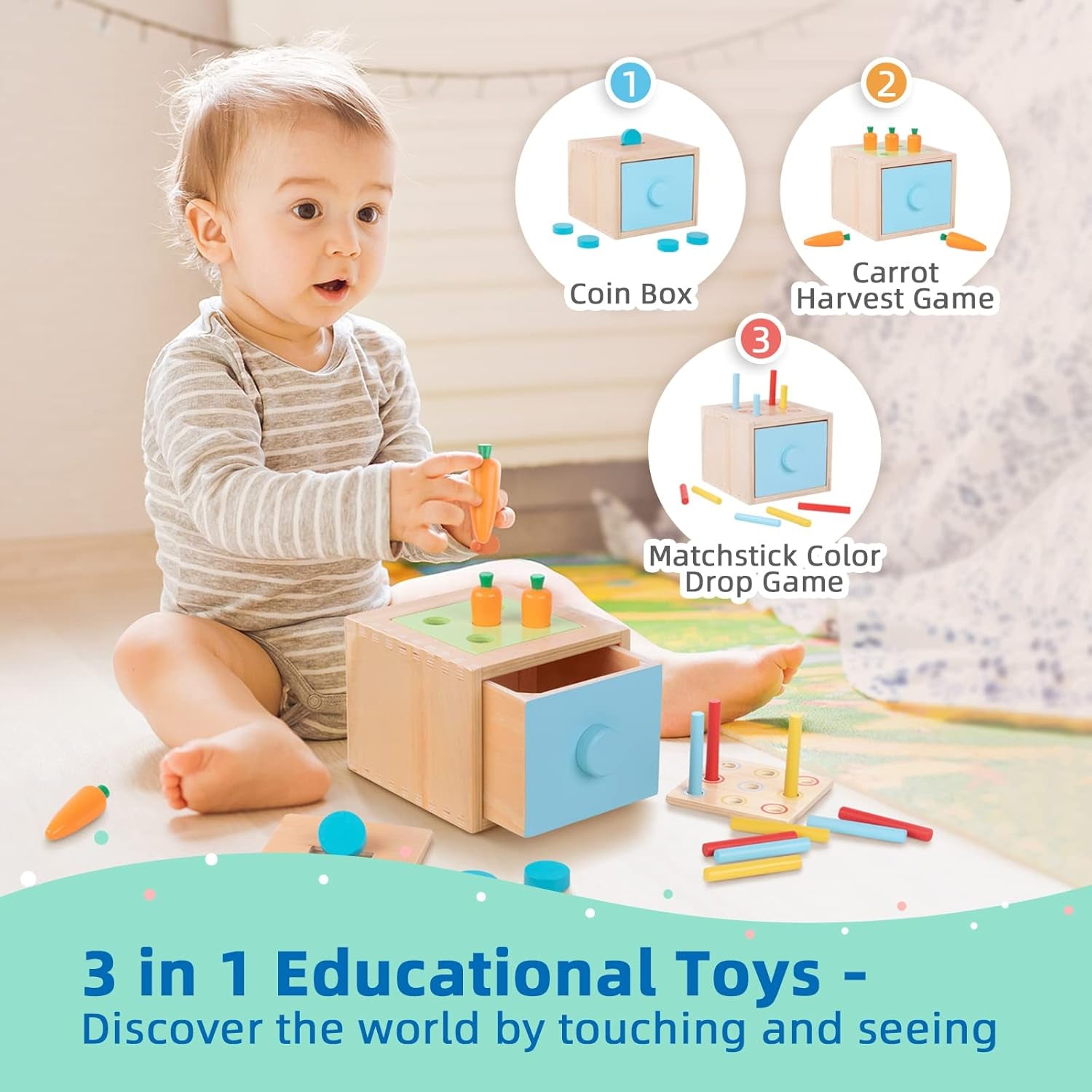 Wooden Toys Set