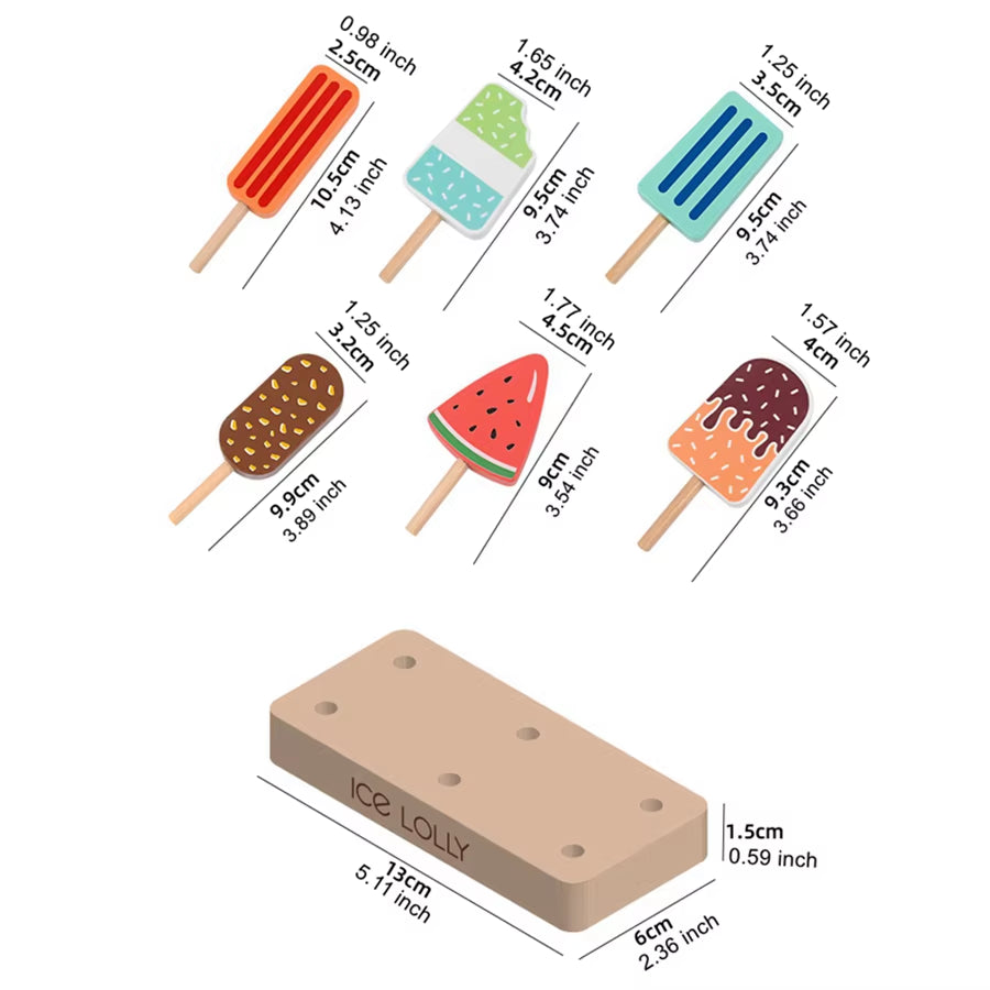 Children DIY Ice Cream Playset