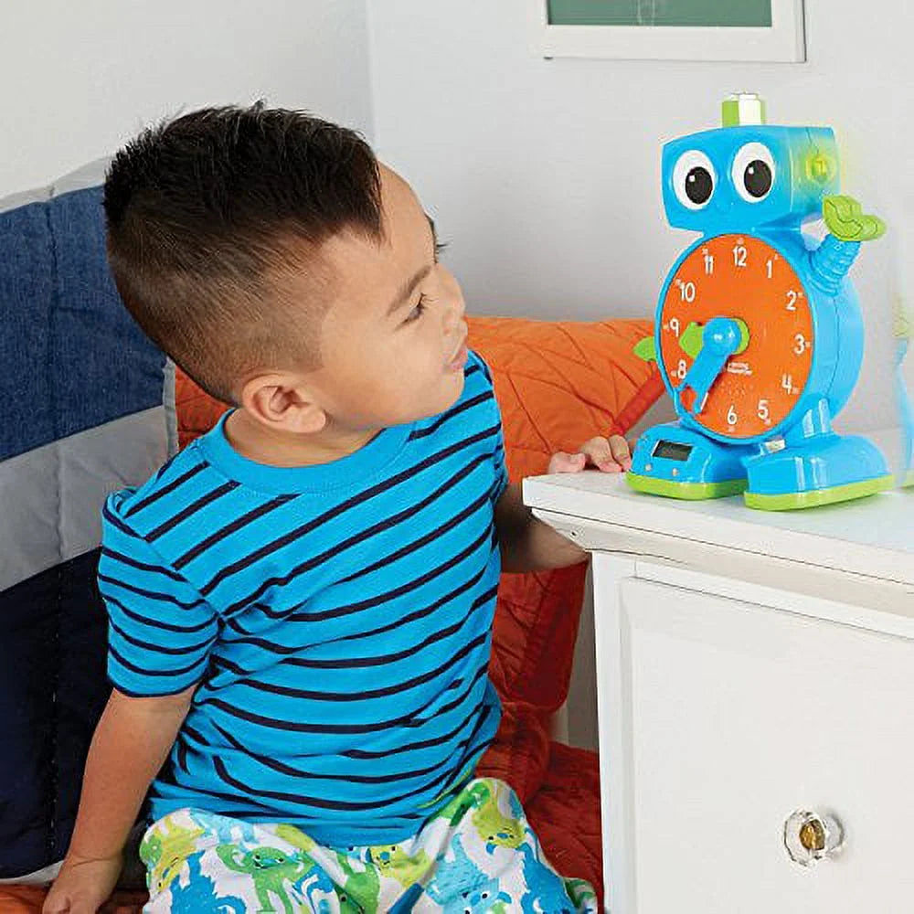 Tock the Learning Clock, Educational Talking & Teaching Clock, Preschool Learning, for Kids Girls Boys, Ages 3,4,5+