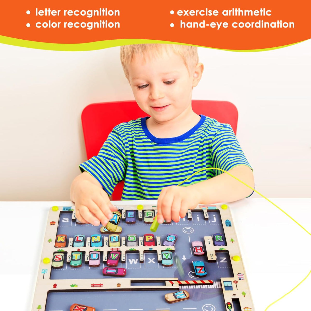 Magnetic Alphabet Maze Letter Puzzle




