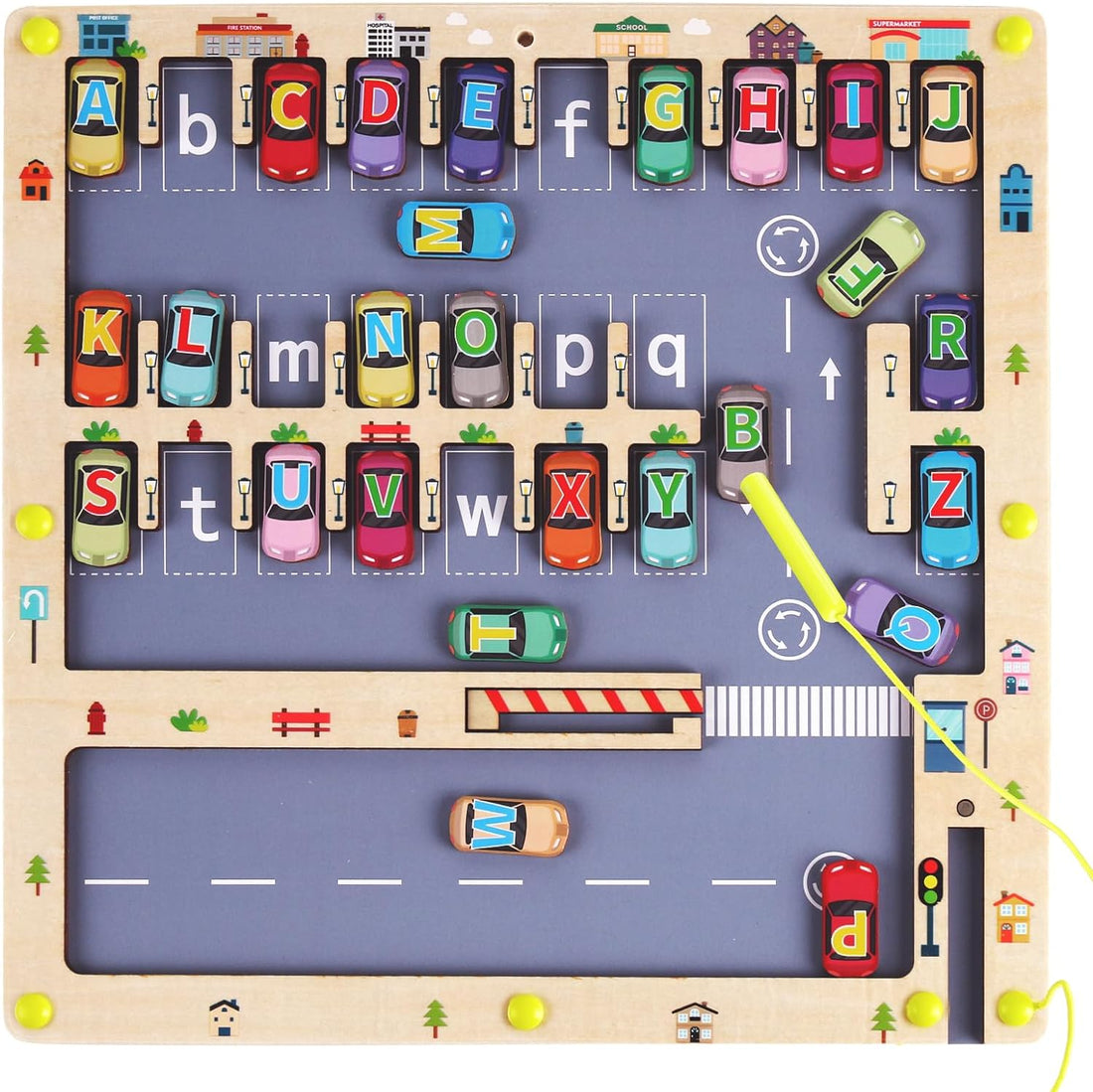 Magnetic Alphabet Maze Letter Puzzle




