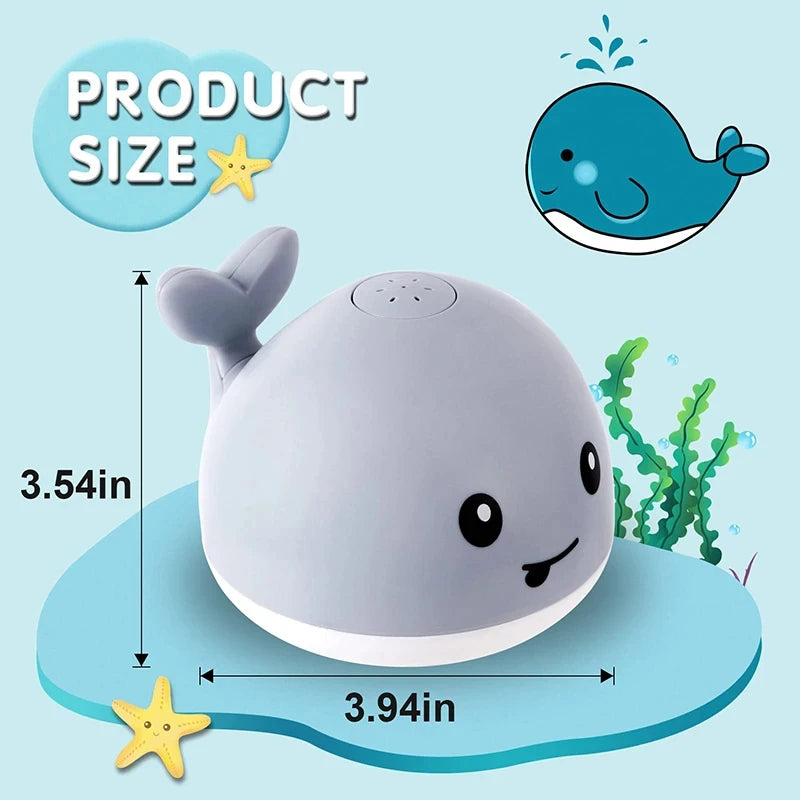 Light-Up Whale Bath Toy