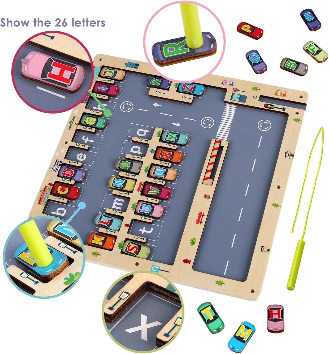 Magnetic Alphabet Maze Letter Puzzle



