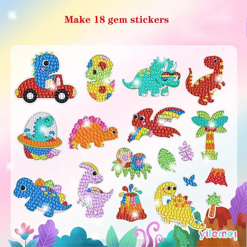 Kids 5D Diamond Sticker Kit