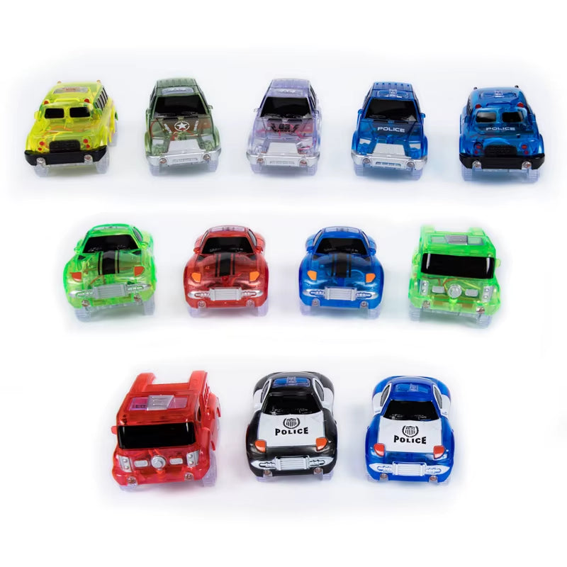 LED Glowing Race Track Set