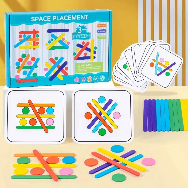 Rainbow Stick Puzzle Toy