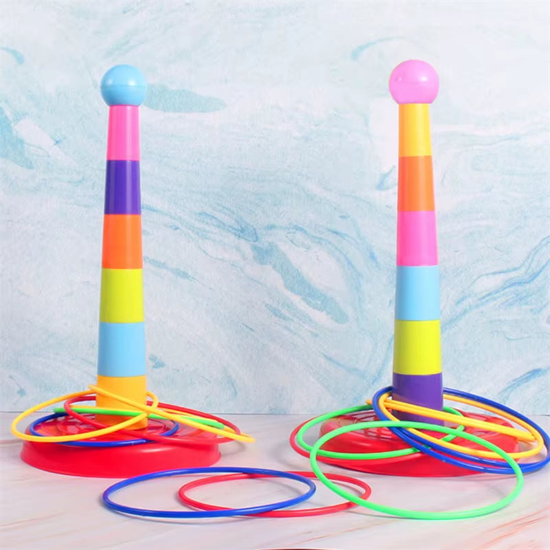 Children Stacking Circle Game