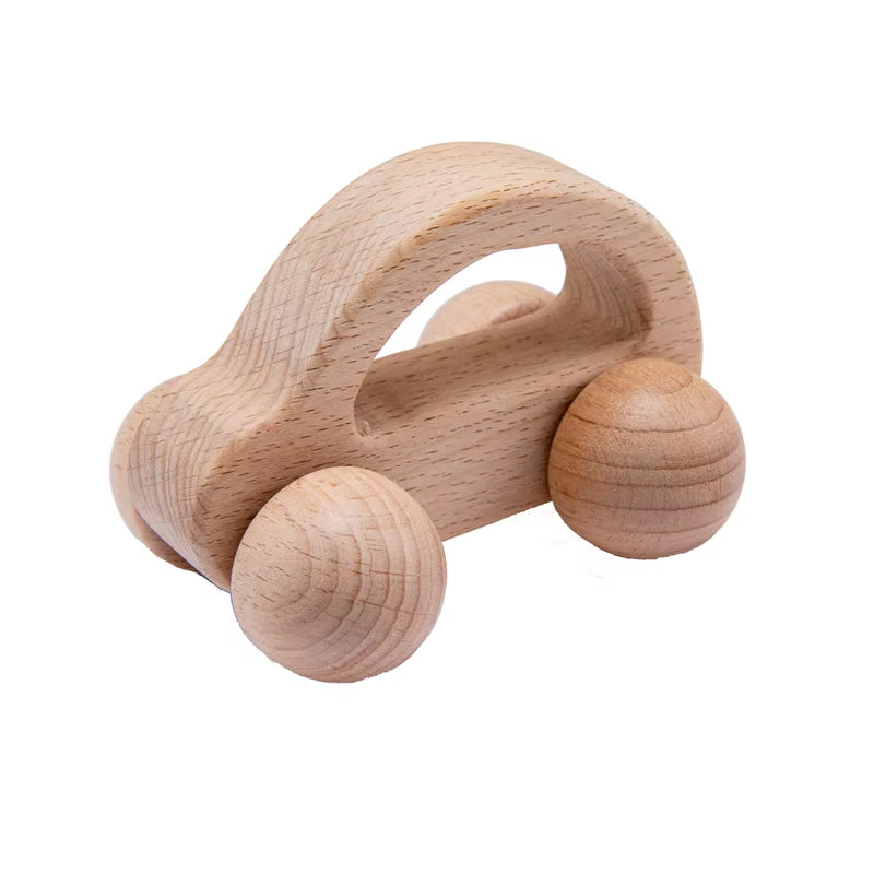 Wooden Baby Rattle Set