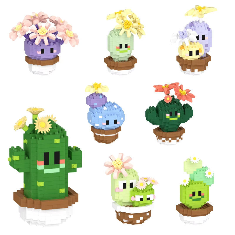DIY Potted Cactus Building Block