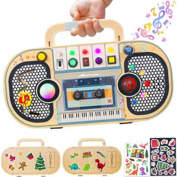 Montessori Wooden Busy Board 