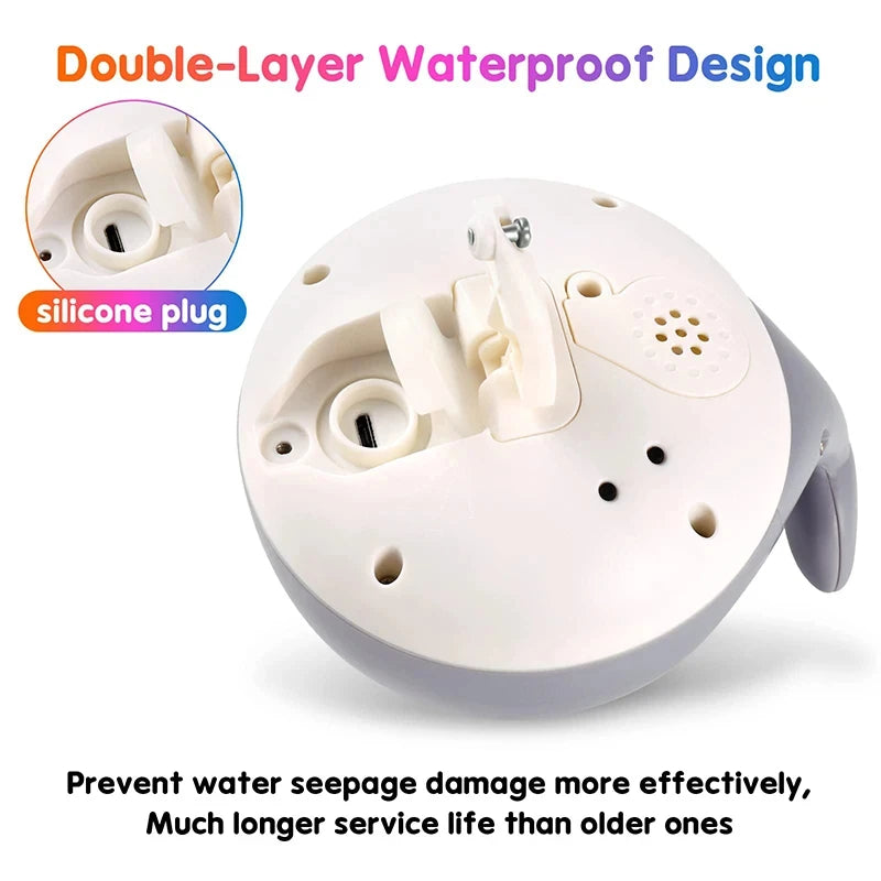 Light-Up Whale Bath Toy
