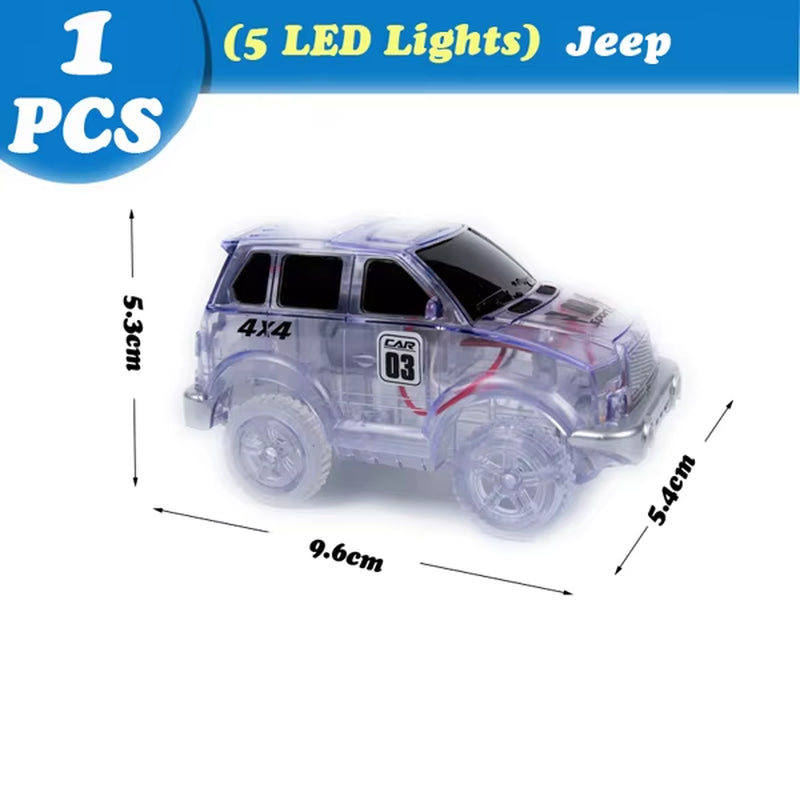 LED Glowing Race Track Set