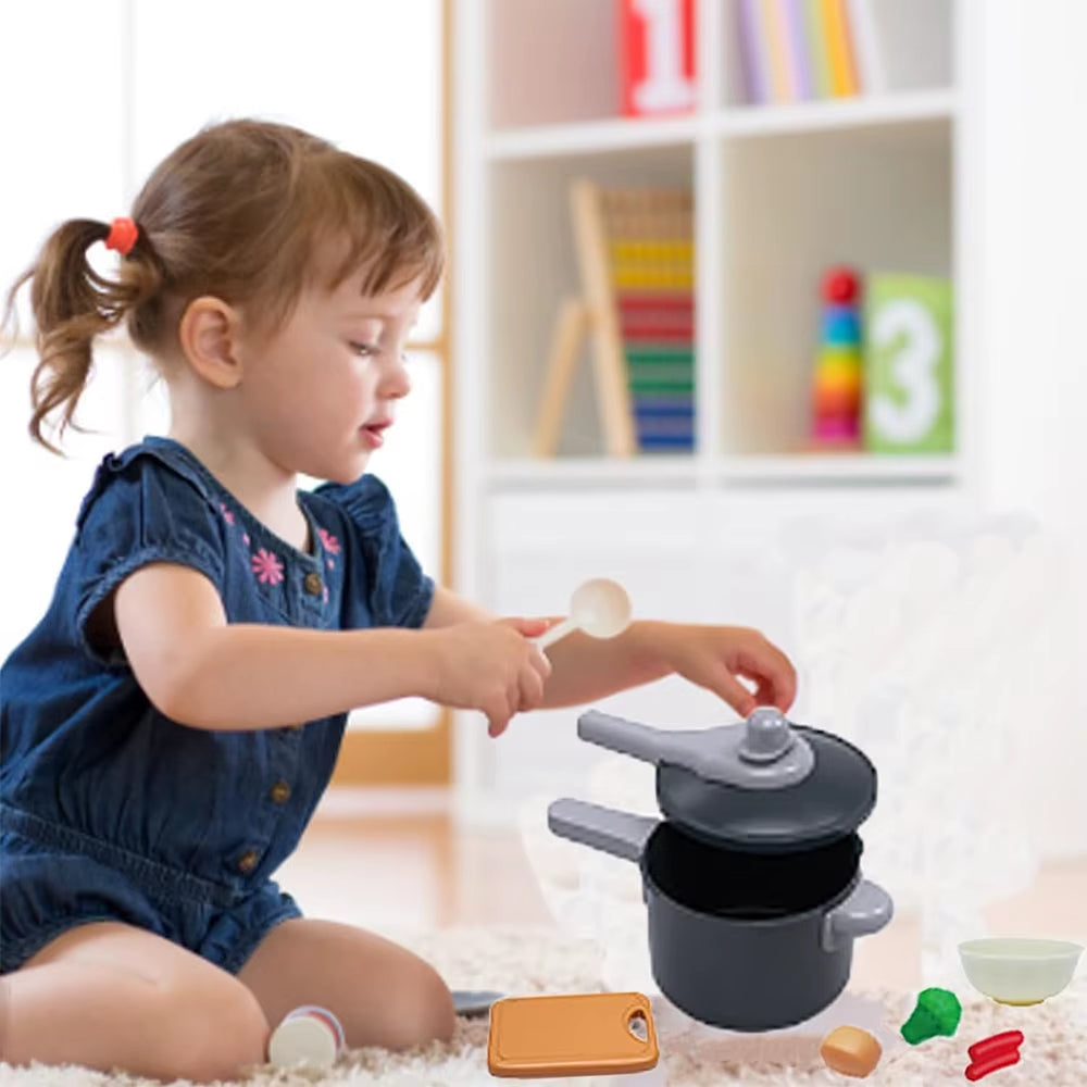 Kids Pretend Play Kitchen Set