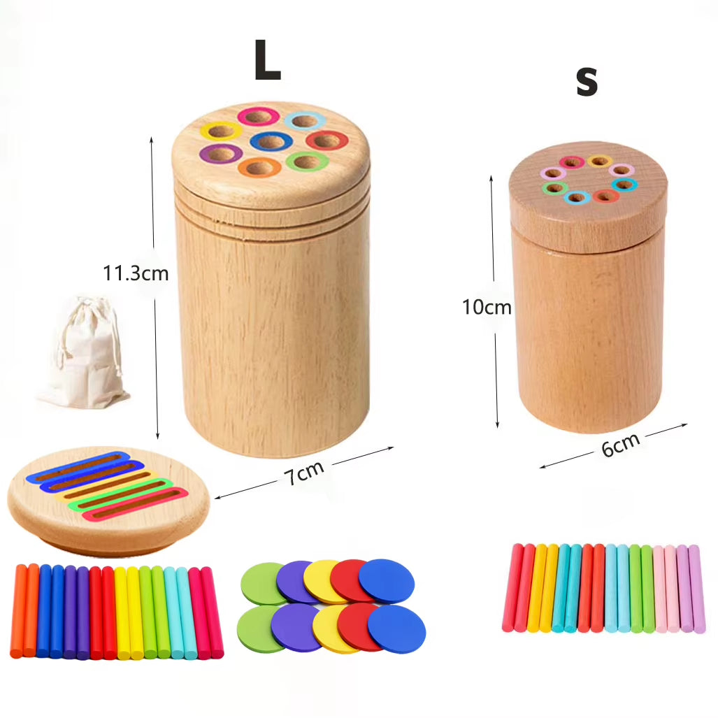 Montessori Wooden Matching Toy