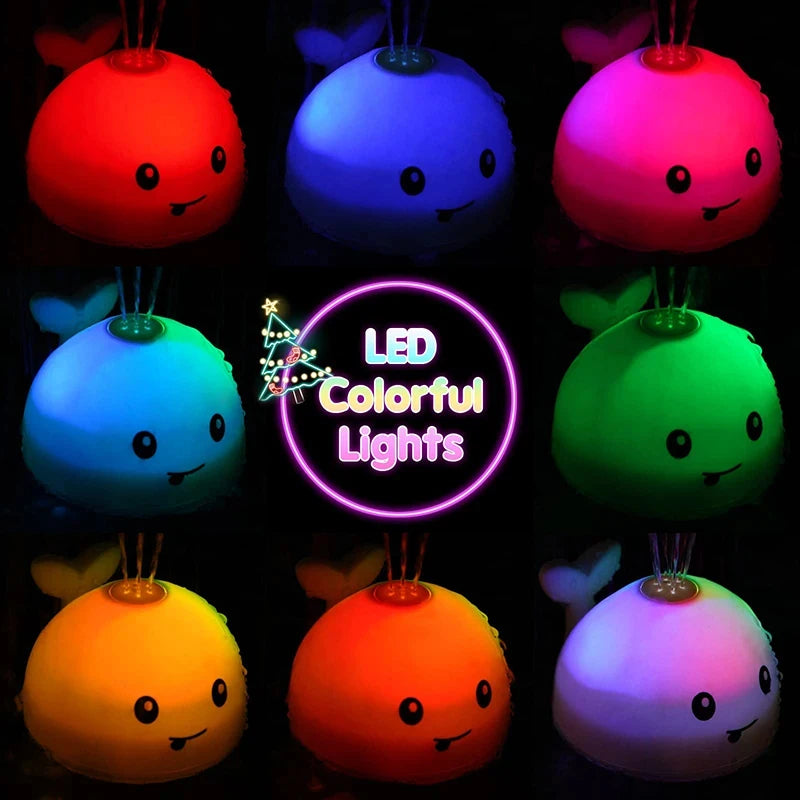 Light-Up Whale Bath Toy