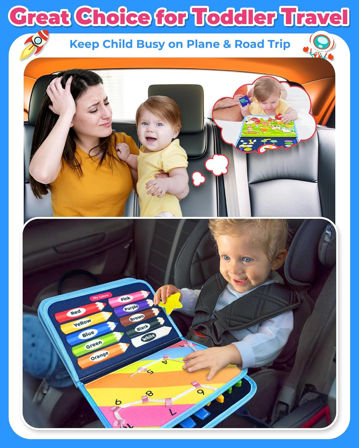 Montessori Busy Board 