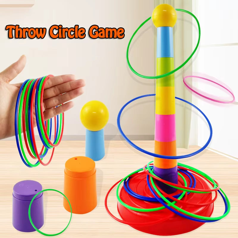 Children Stacking Circle Game