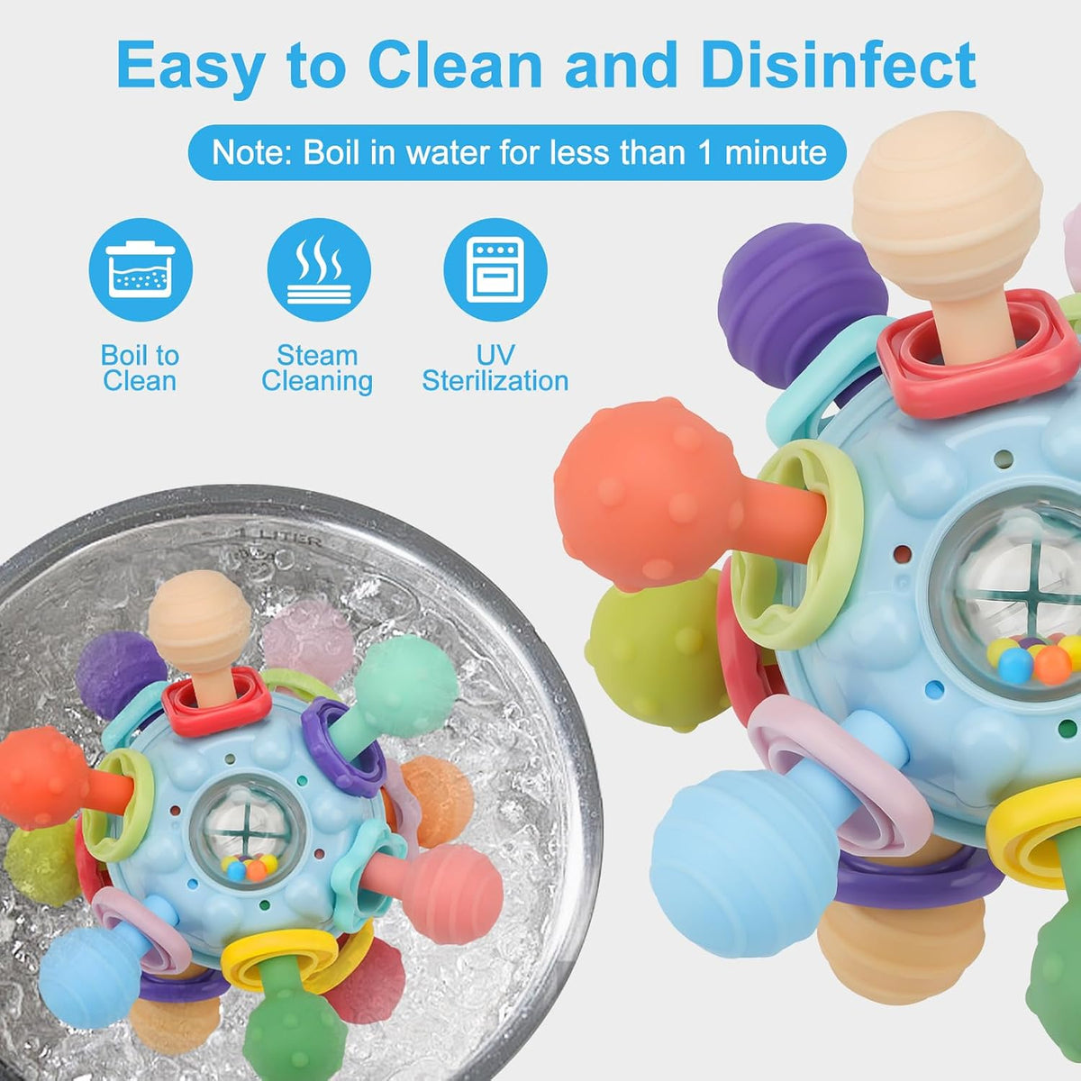Baby Montessori Teething Toy