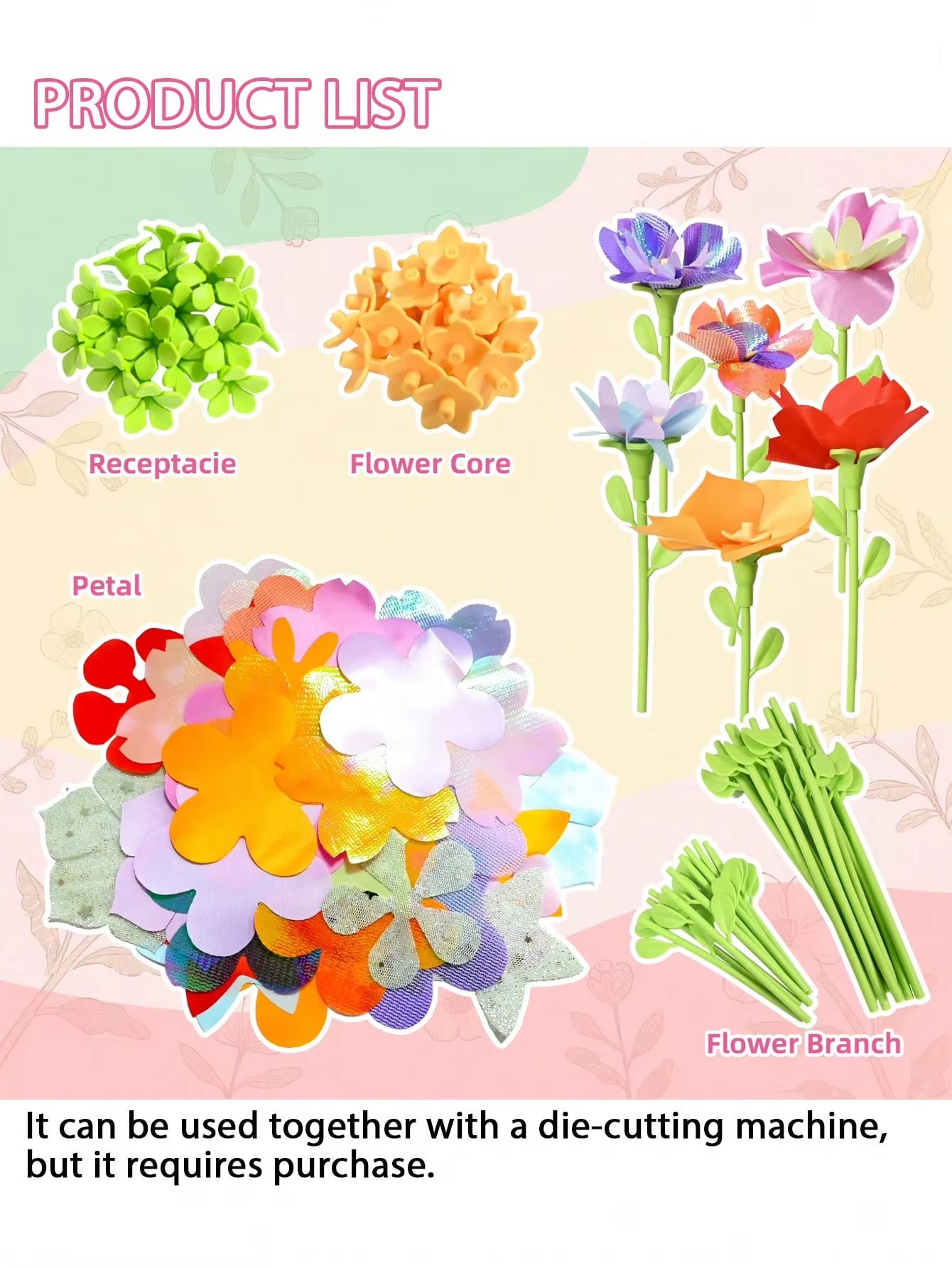 Kids Flower Press Craft Kit
