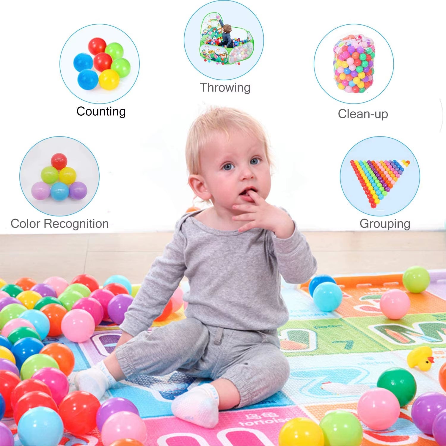 Baby Play Plastic Balls