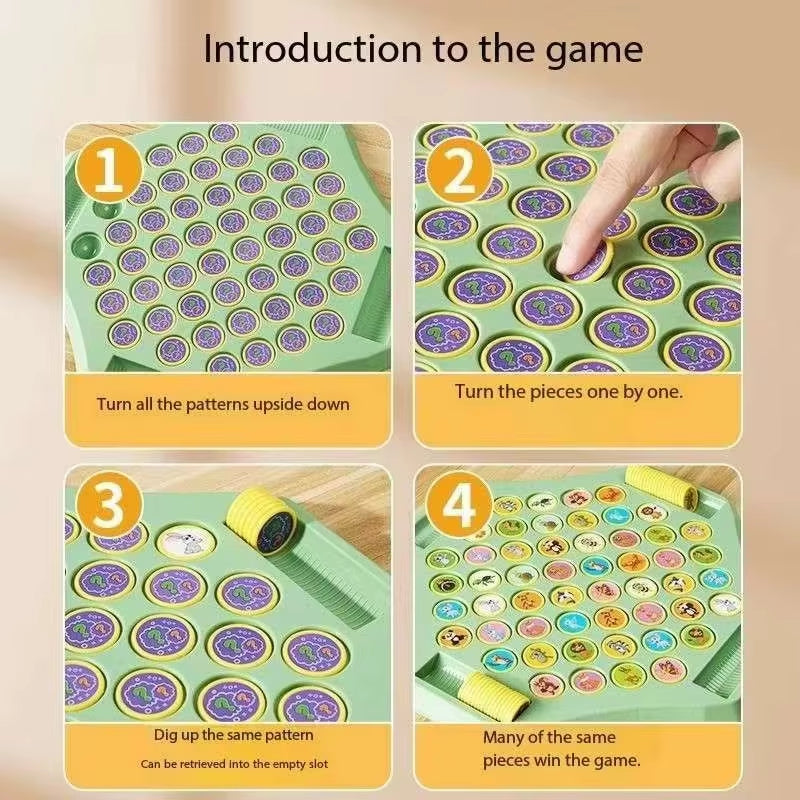 Animal Flip Memory Game
