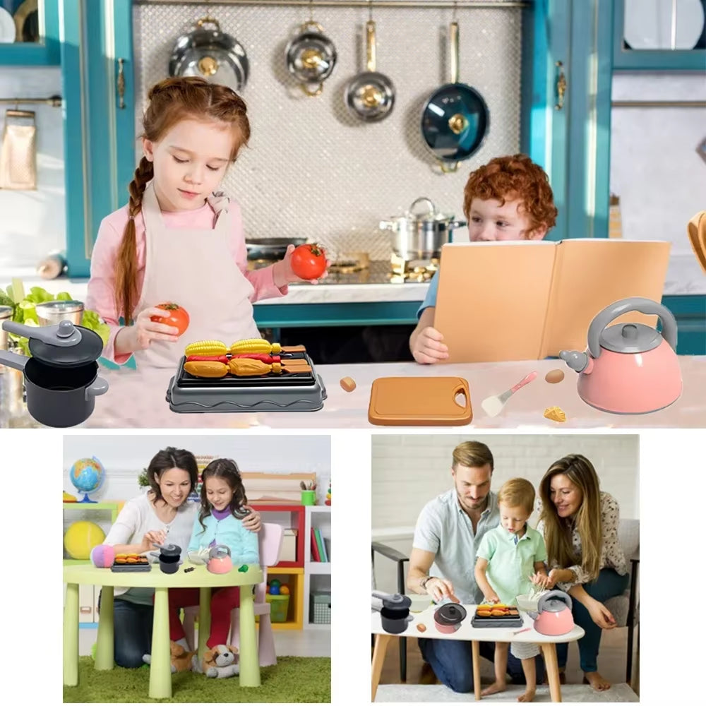 Kids Pretend Play Kitchen Set