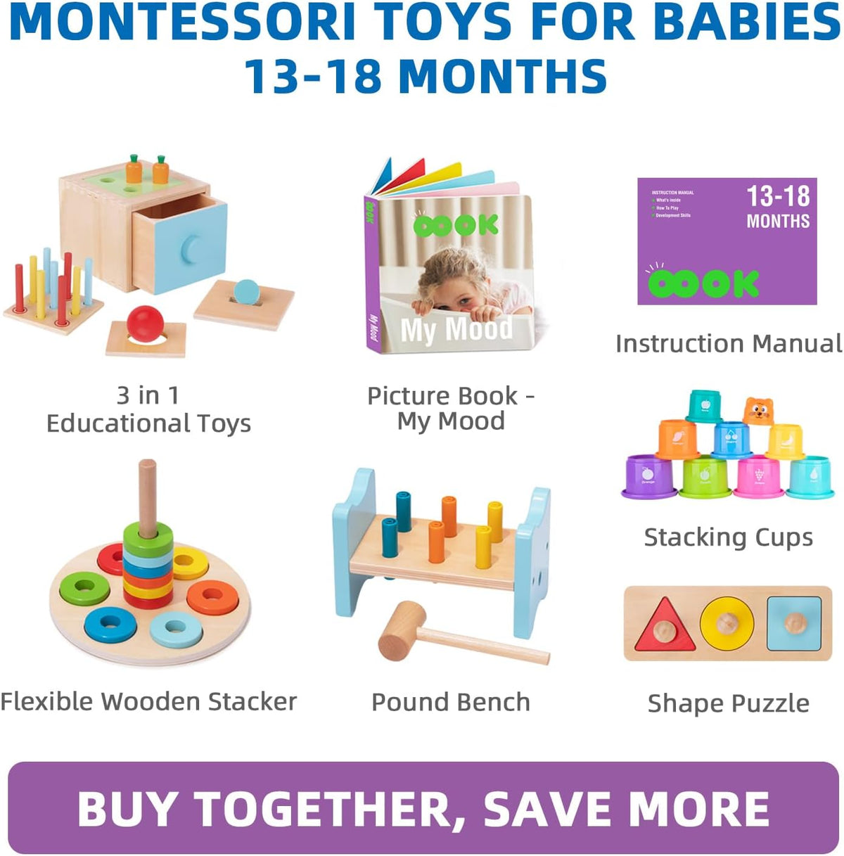Wooden Toys Set