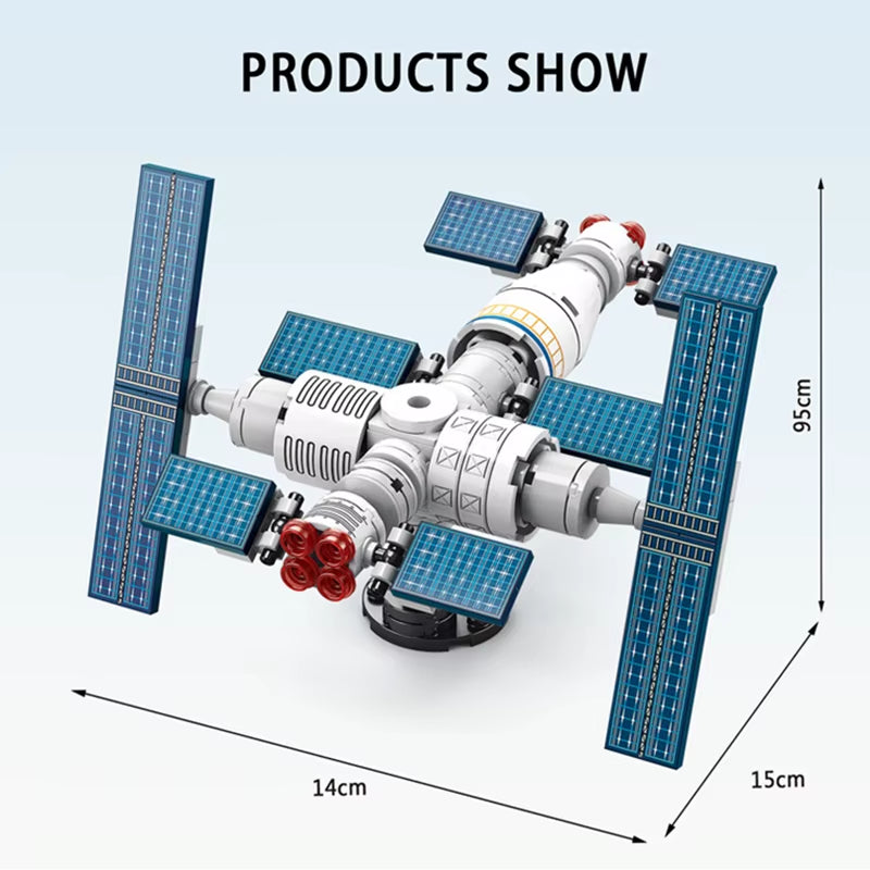 MOC Rocket Building Block Set