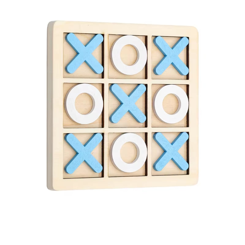 Wooden Tic Tac Toe Board Game