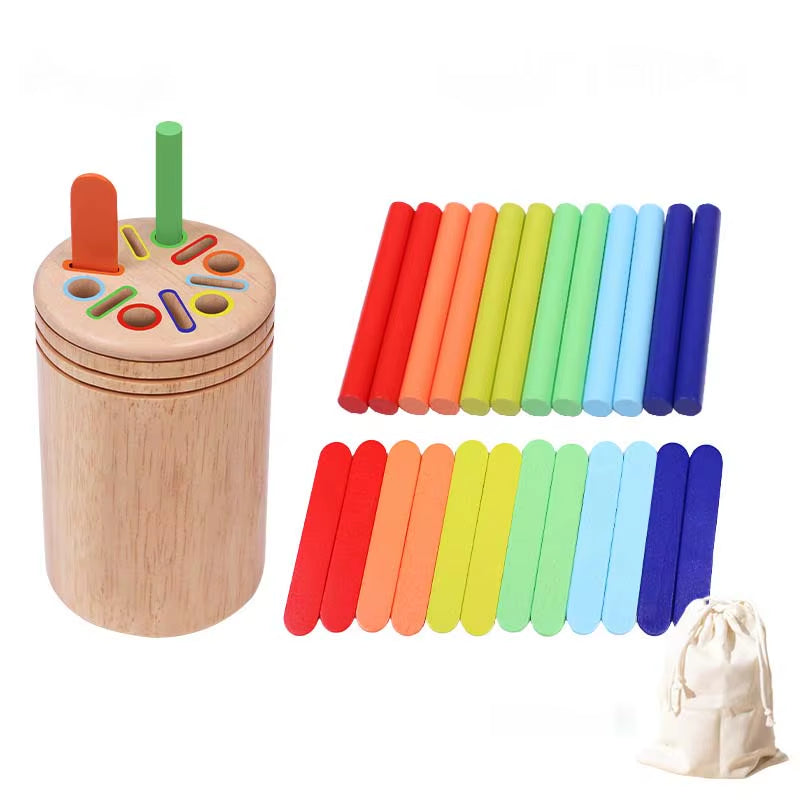 Montessori Wooden Matching Toy