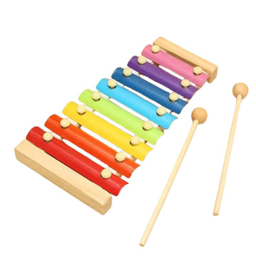 Wooden 8-Tone Xylophone Toy