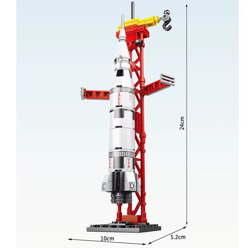MOC Rocket Building Block Set