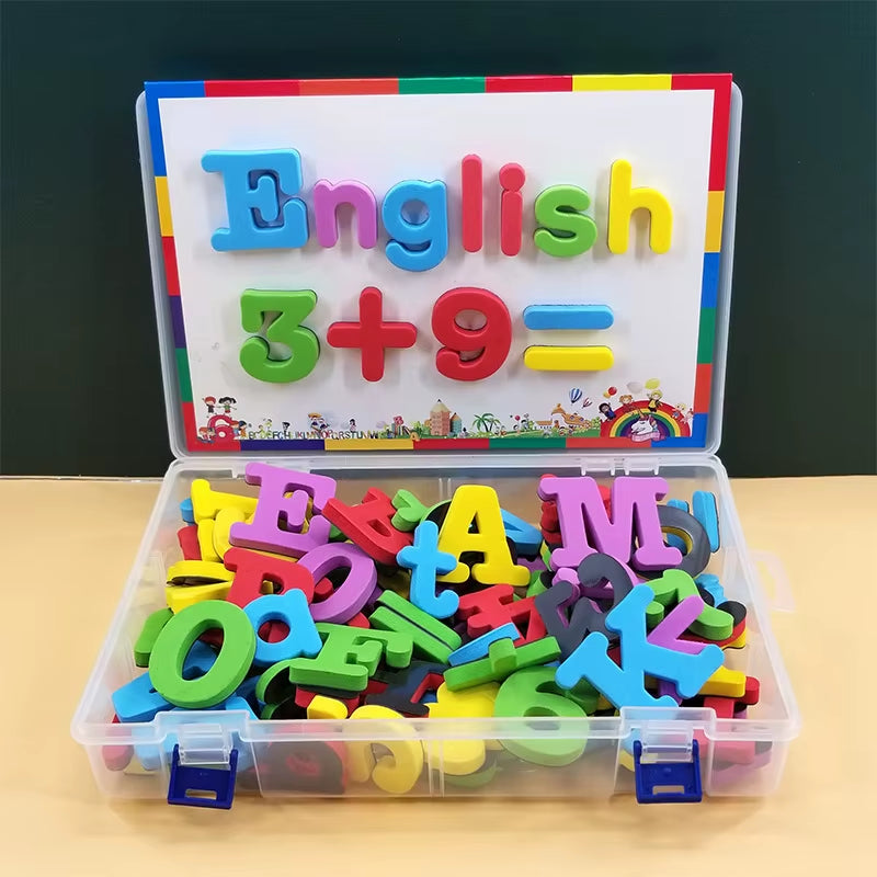 Magnetic Alphabet Number Set