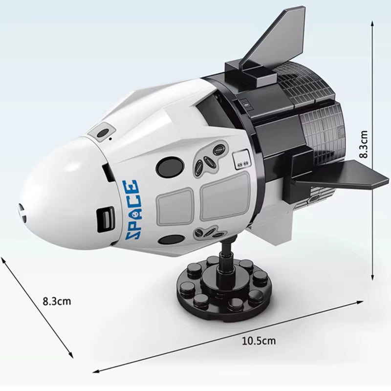 MOC Rocket Building Block Set