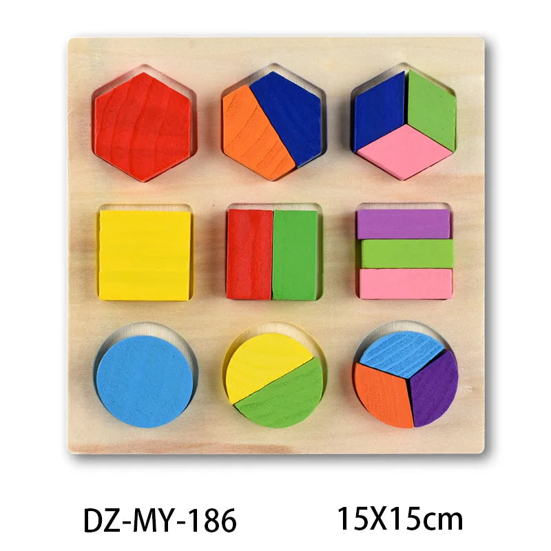 Montessori Wooden Tangram Puzzles