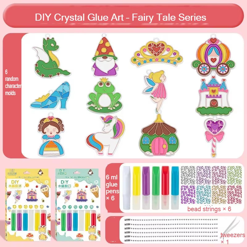 DIY Crystal Glue Art Kit