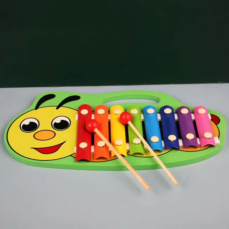Wooden 8-Tone Xylophone Toy