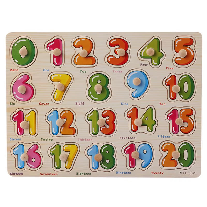 Montessori Wooden Animal Puzzles