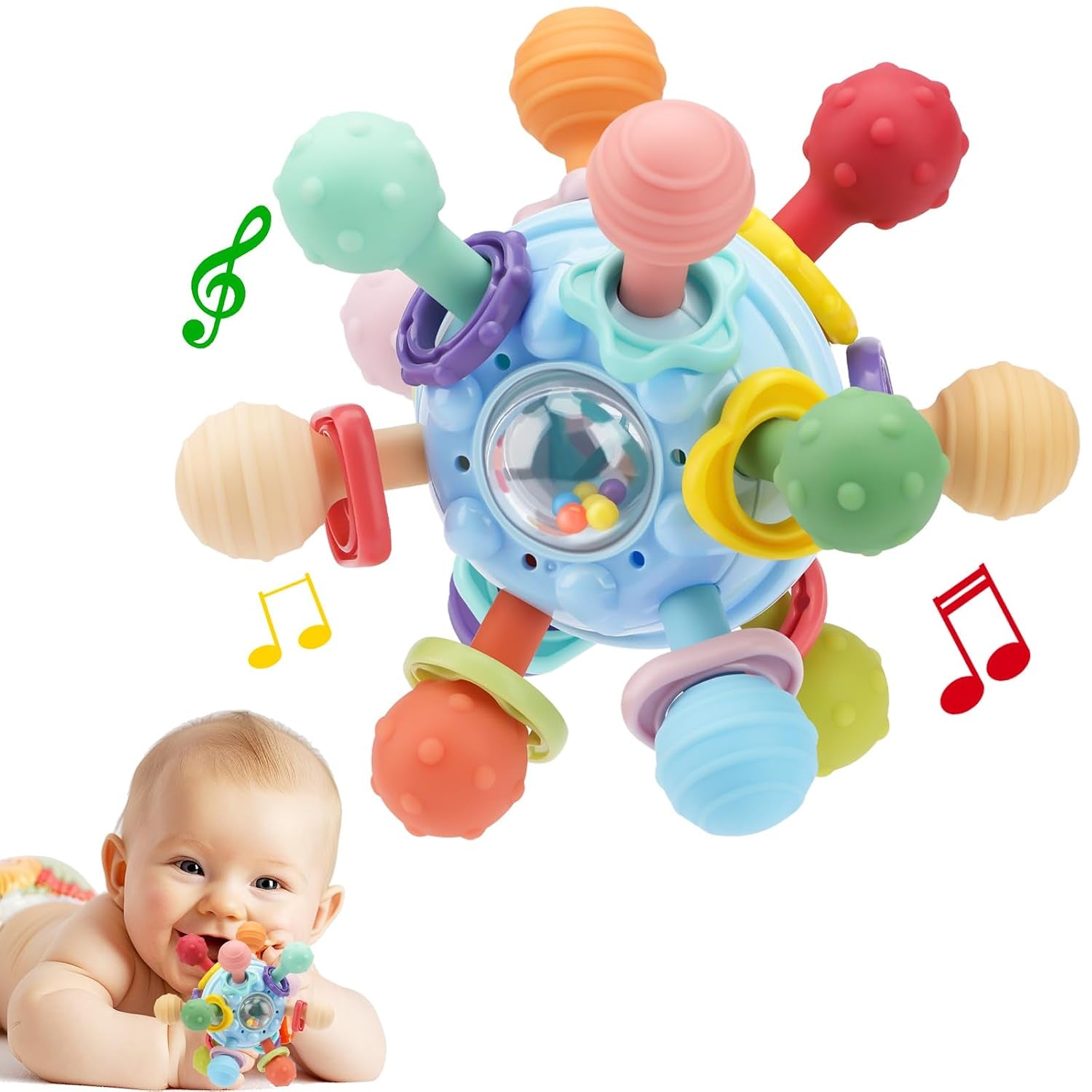 Baby Montessori Teething Toy
