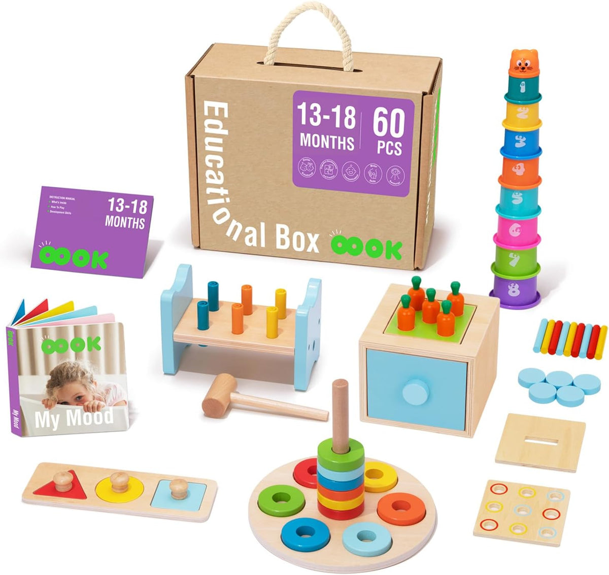 Wooden Toys Set