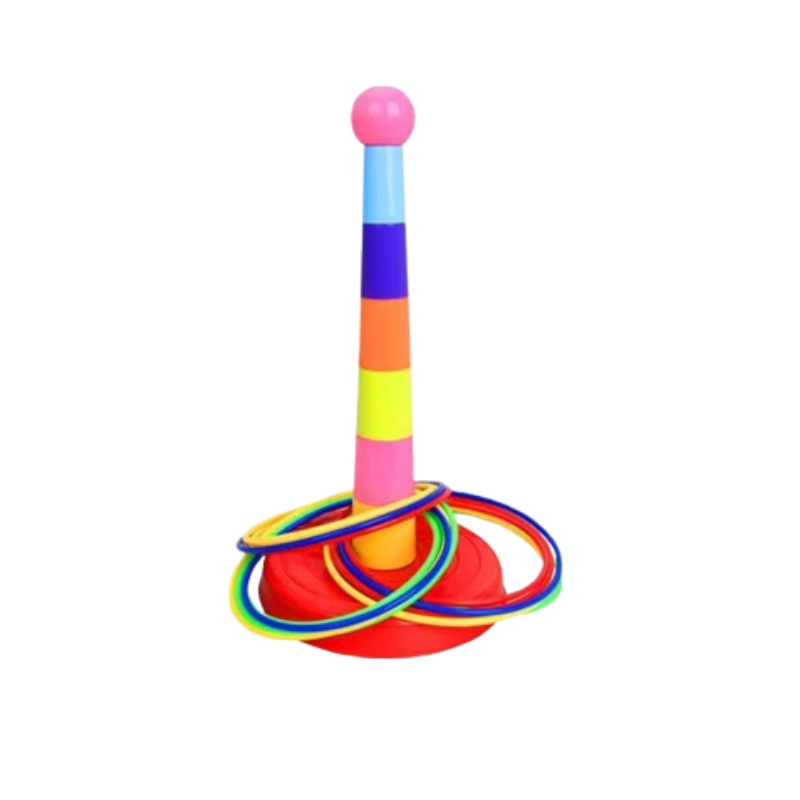 Children Stacking Circle Game