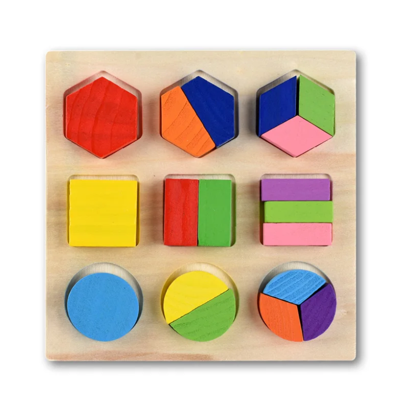 Montessori Wooden Puzzle