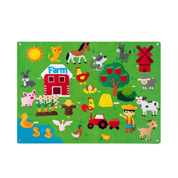 Farm Animals Felt Story Board