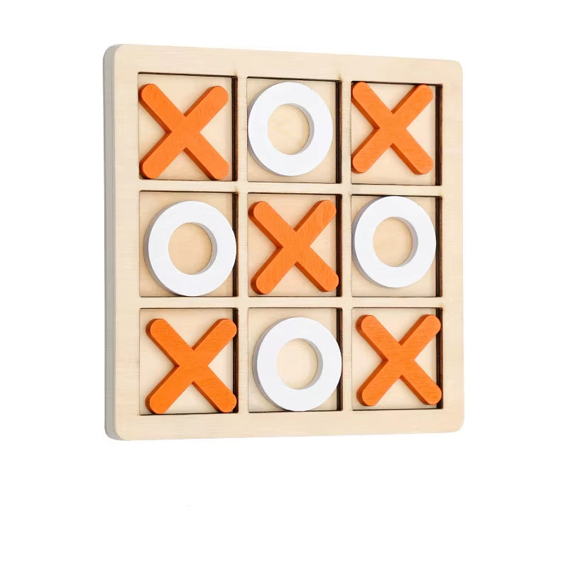 Wooden Tic Tac Toe Board Game
