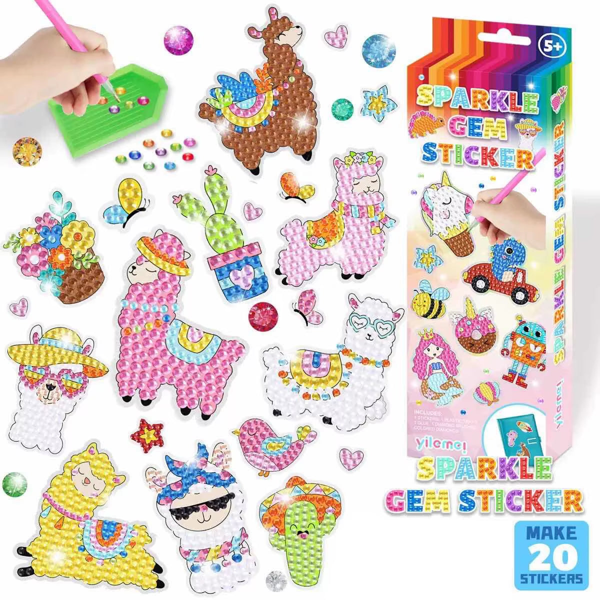 Kids 5D Diamond Sticker Kit