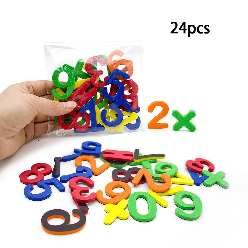 Magnetic Alphabet Number Set