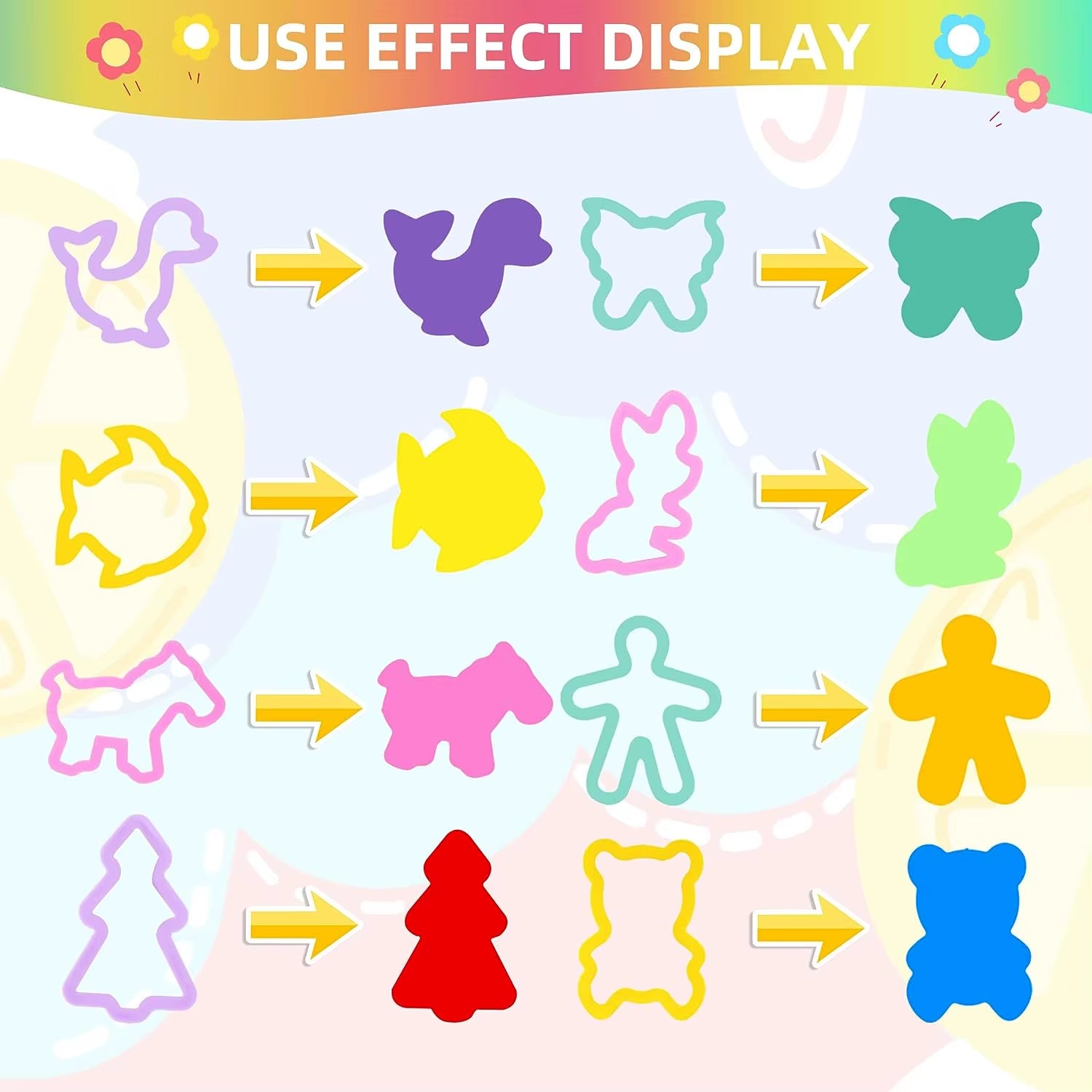 Kids Play Dough Tool Kit