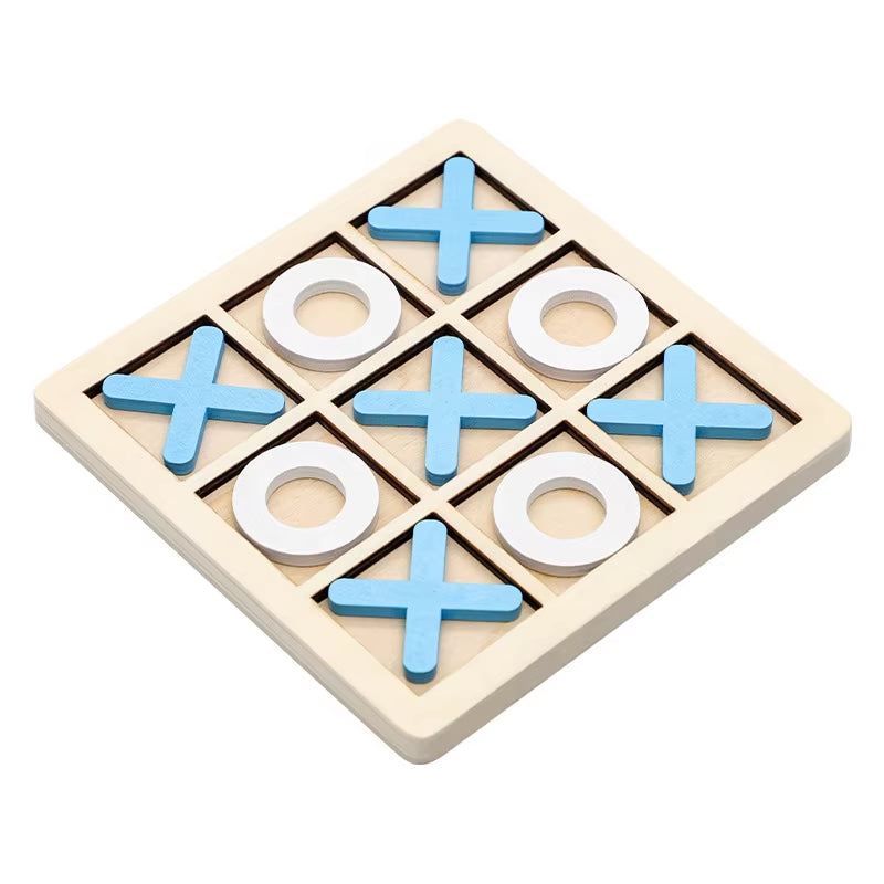 Wooden Tic Tac Toe Board Game